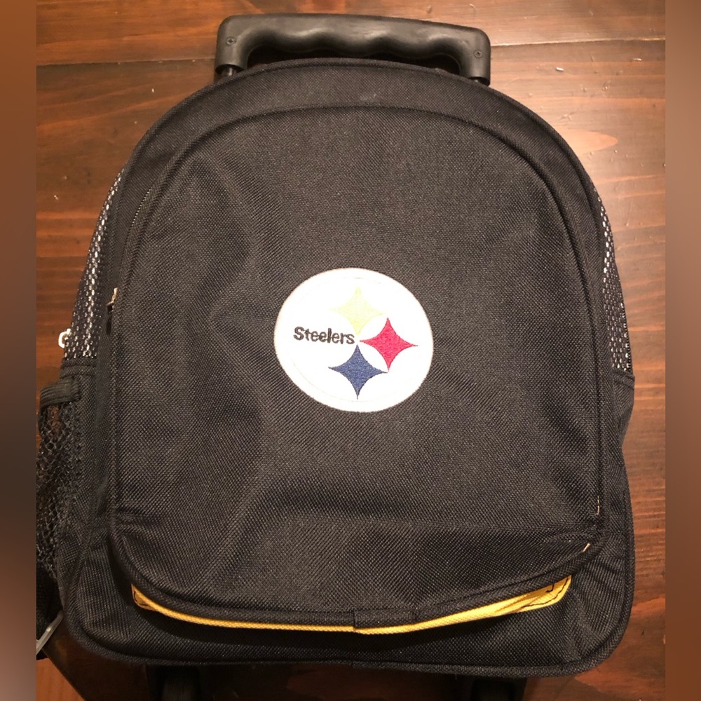 Kids Steeler Travel Backpack with Wheels